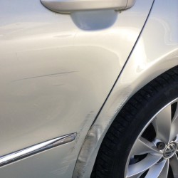 VW Passat Damage caused by a Car Park Misjudgement