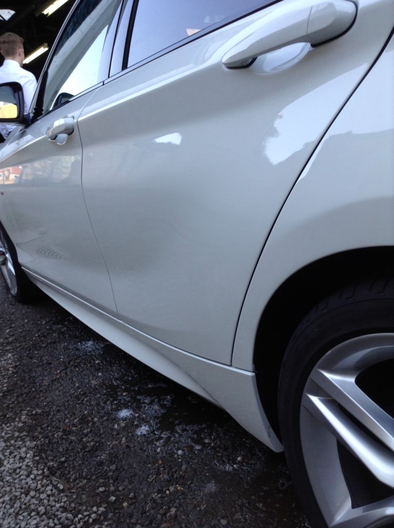 BMW 1 SERIES DAMAGE TO N/S FRONT & REAR DOORS &1/4 PANEL. - Coventry ...